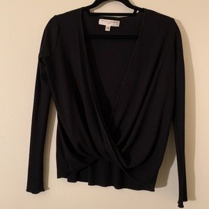 Urban Outfitters Thermal Open-Front Top